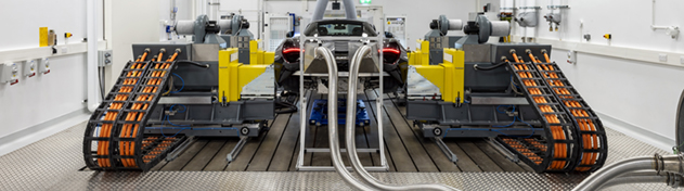 Engineers put our chemistry to the test at UTAC’s state-of-the-art testing facility at Millbrook in the UK.